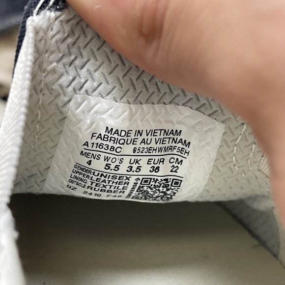 Converse x GOLF le FLEUR One Star Slip Pro Shoes Slip-On Black Women Sz 5.5 NEW - Picture 9 of 12